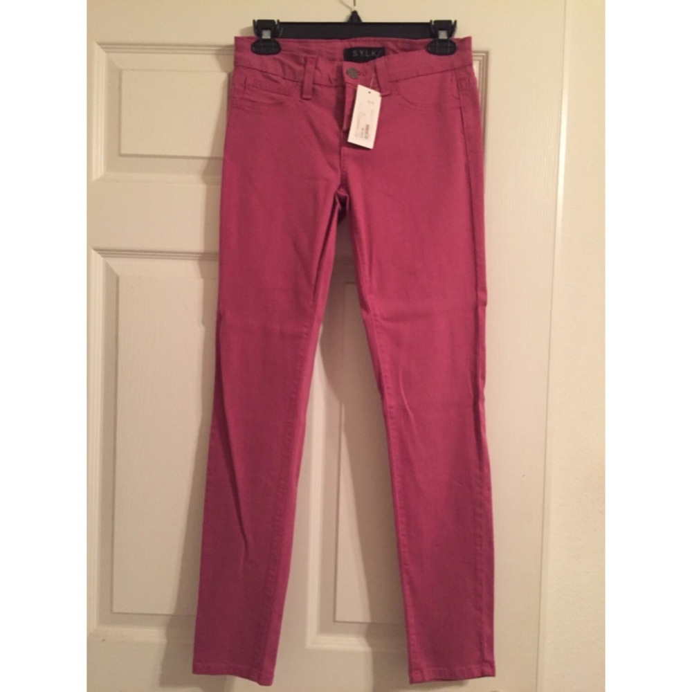 NWT Pink Skinny Jeans