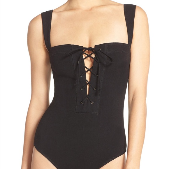 Free People Tops - FREE PEOPLE lace up body