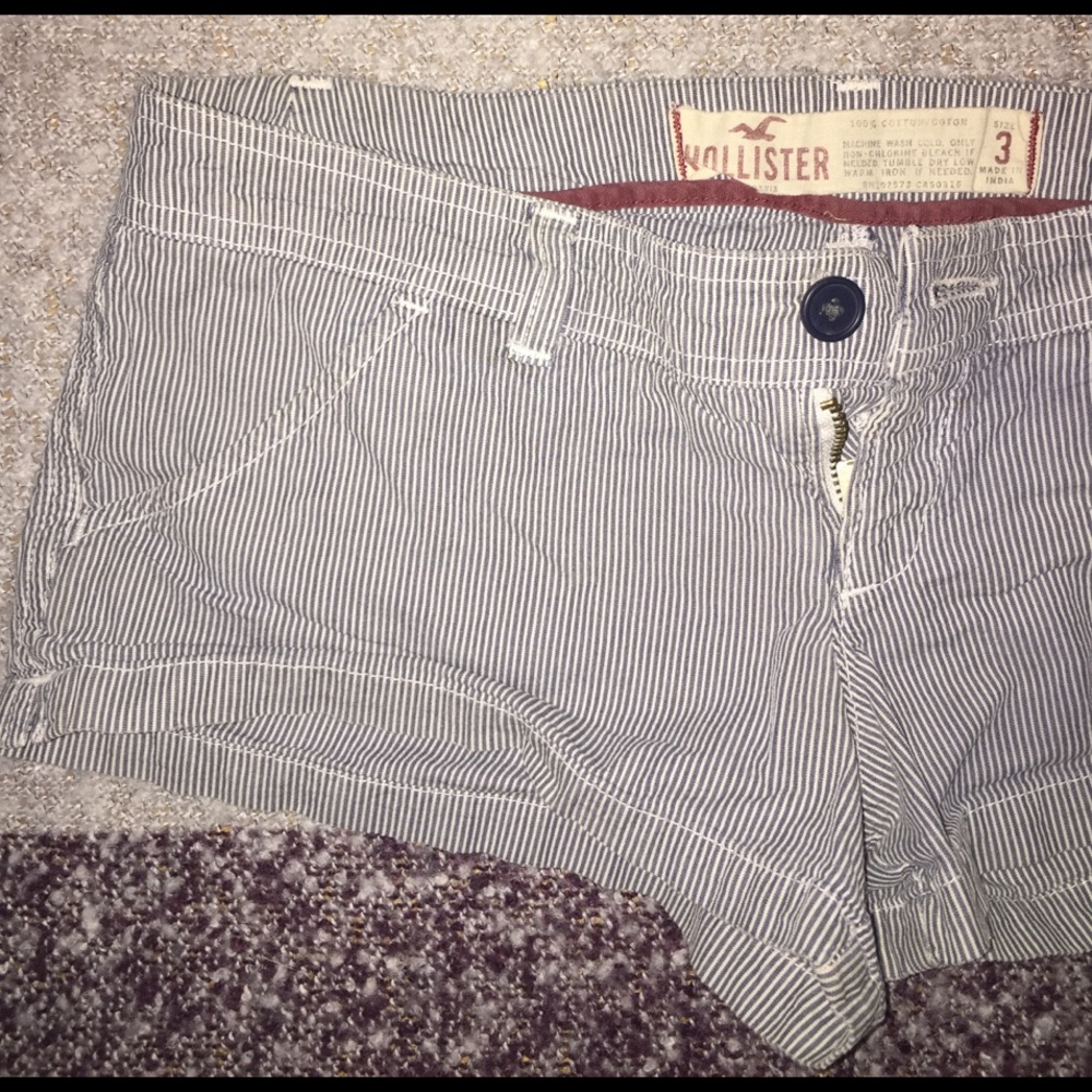 Pin stripe Hollister shorts