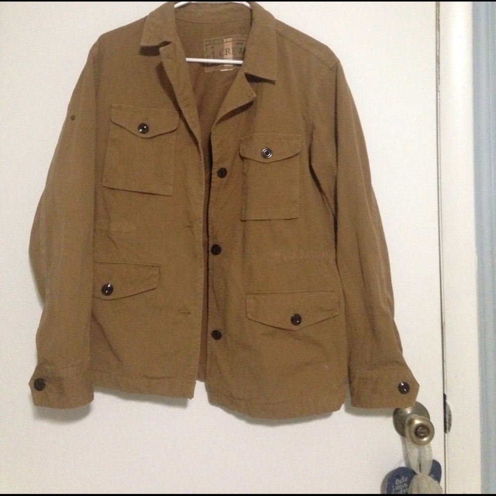 Olive green J.Crew jacket