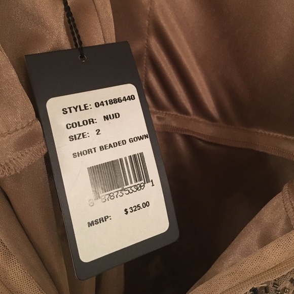 NEW Adrianna Papell beaded / embroidered dress - Picture 8 of 10