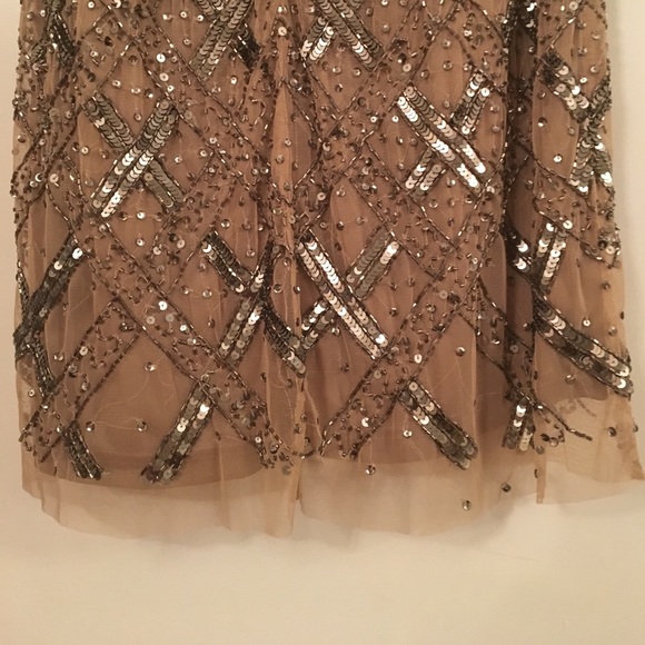 NEW Adrianna Papell beaded / embroidered dress - Picture 10 of 10