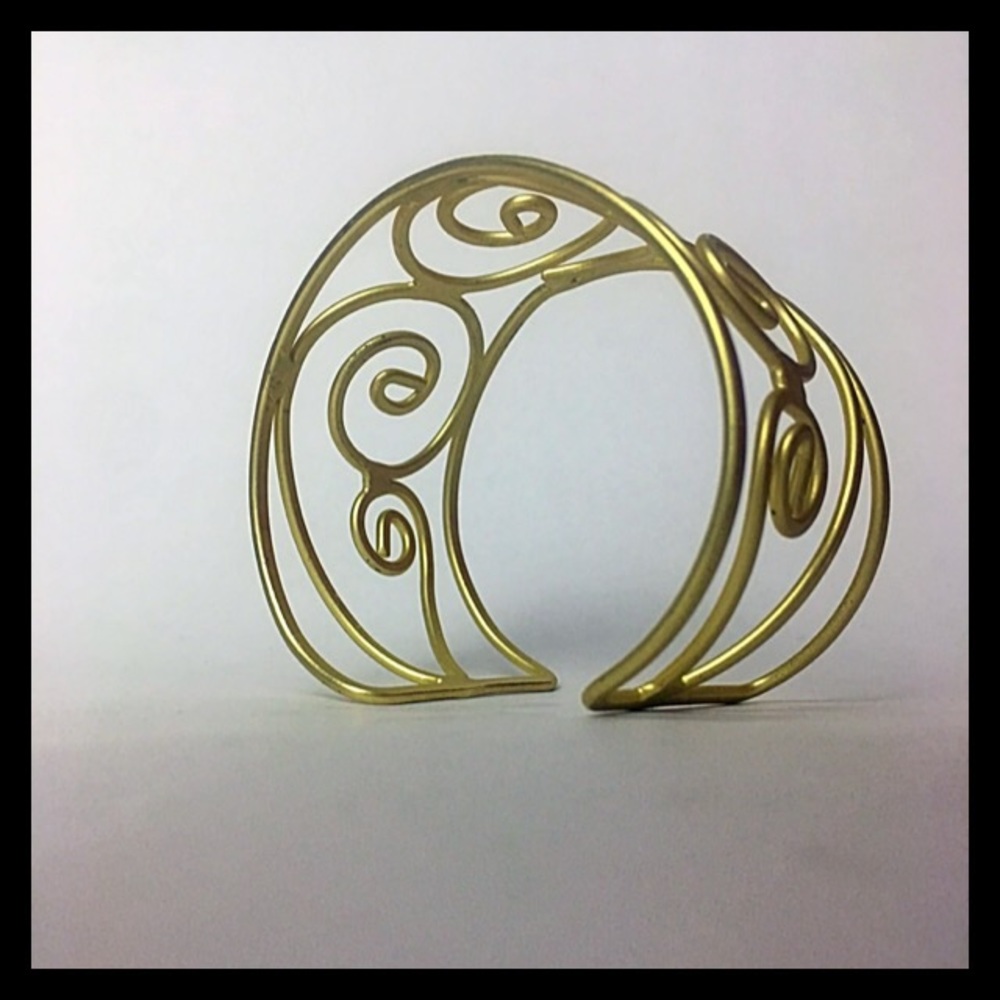 Ornate Golden Cuff