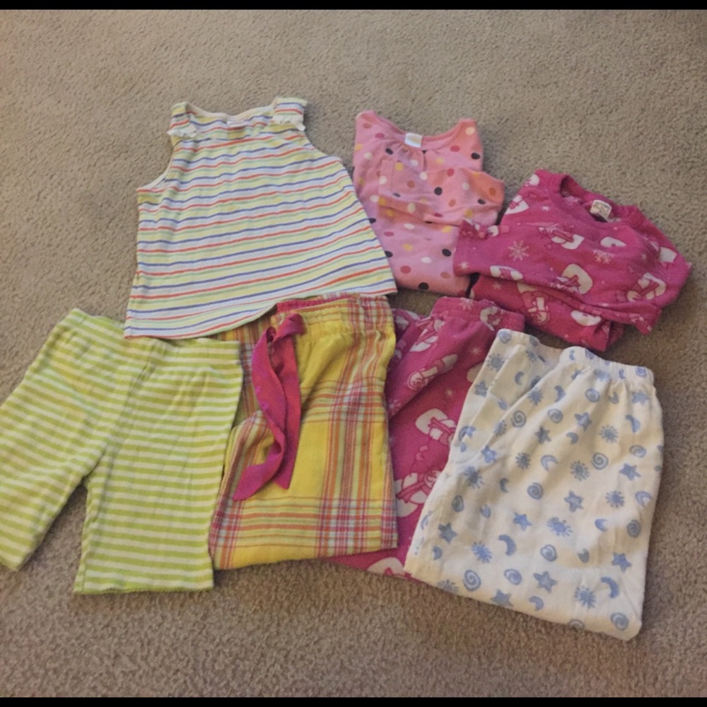 Bundle of kids Pjs