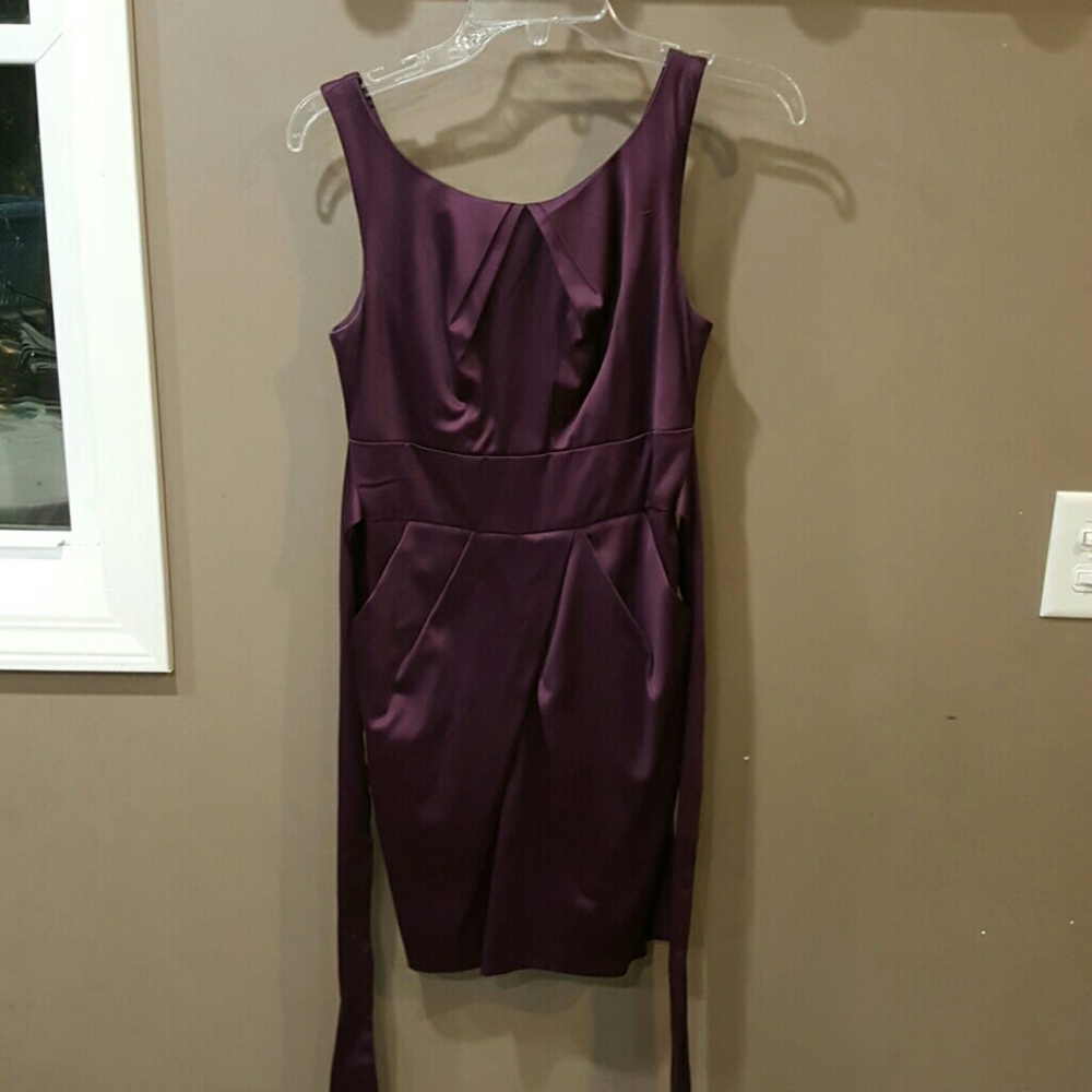 Purple dress