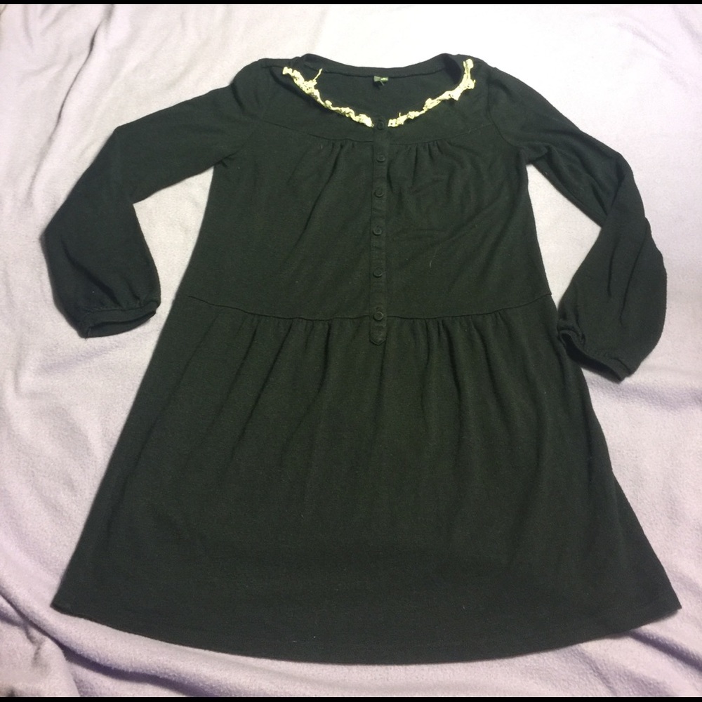 EUC Trend!Play SZ M button down sweater tunic