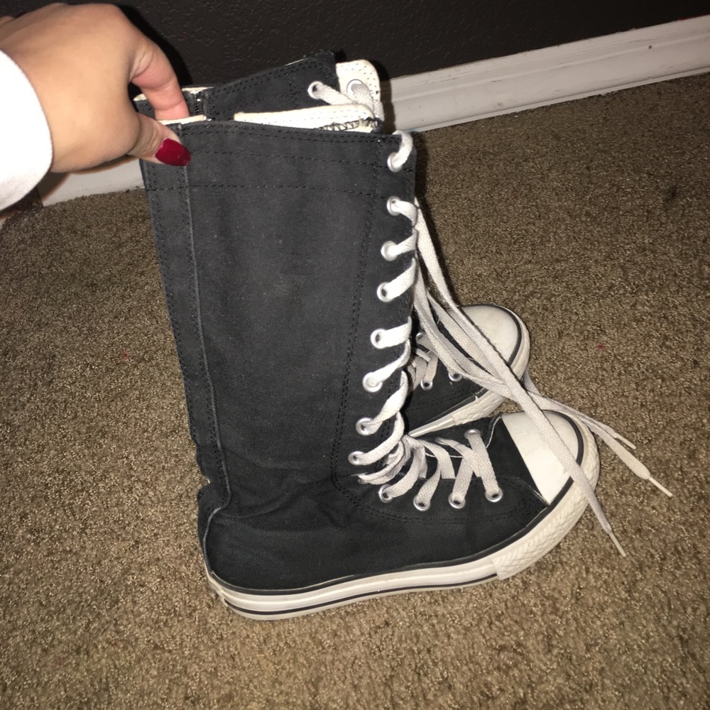 Knee high converse