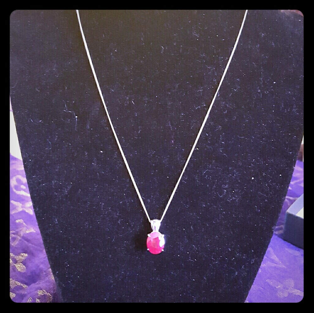 Real Ruby necklace