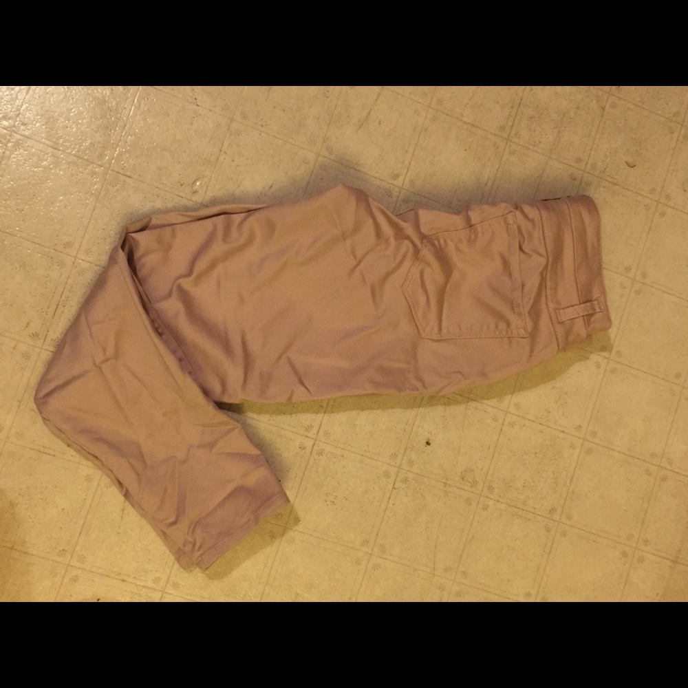 High waisted skinny pants