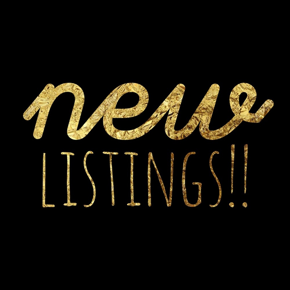NEW LISTINGS