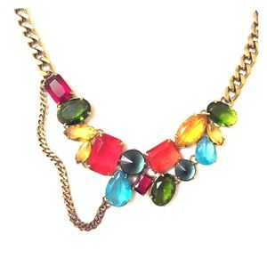 Madewell Multicolored Gem Necklace