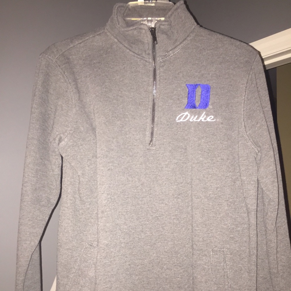 Duke pullover sweatshirt 1/4 zip