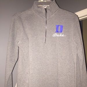 Duke pullover sweatshirt 1/4 zip