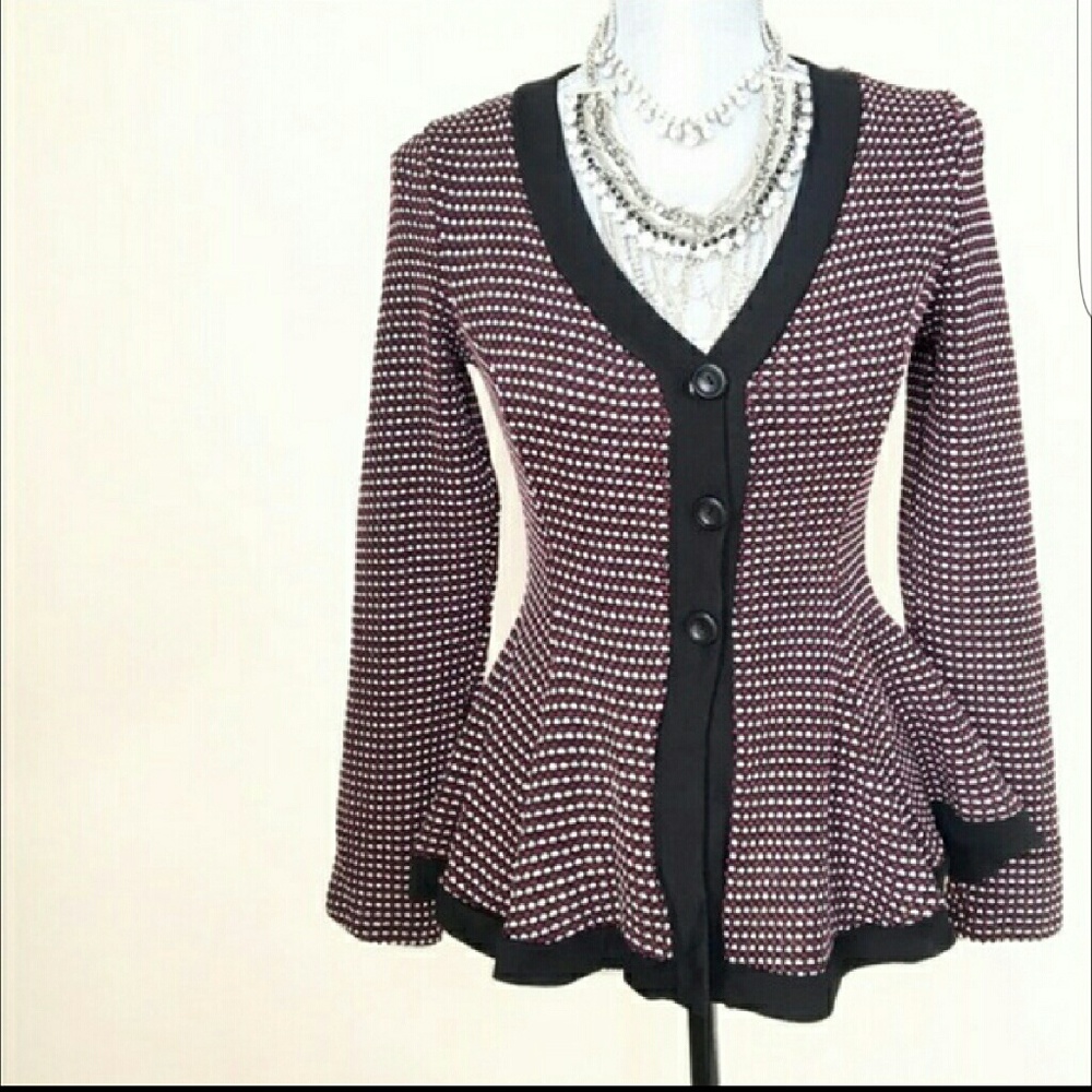 Flair button up sweater