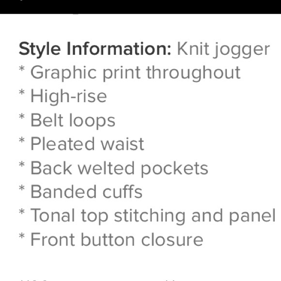 NWT FREE PEOPLE HERRINGBONE JOGGER SIZE2. - Picture 8 of 8