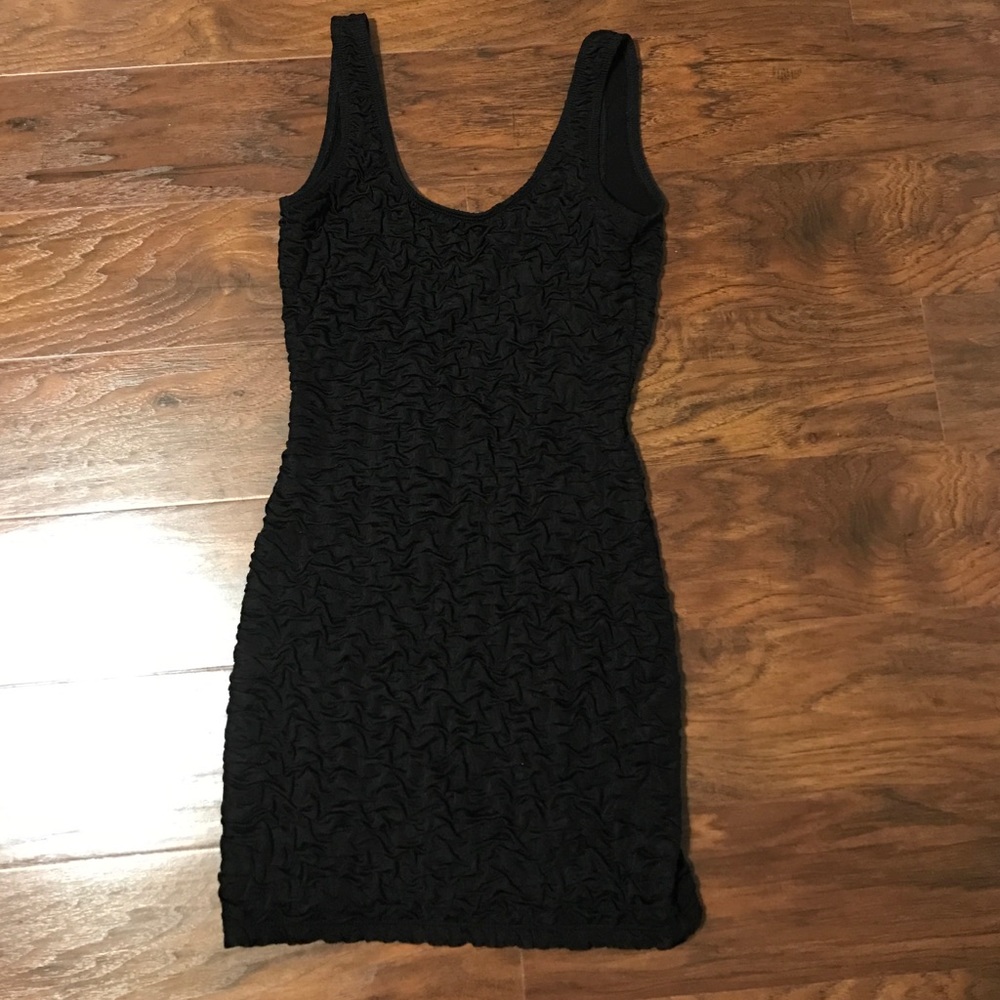Arden B black backless dress