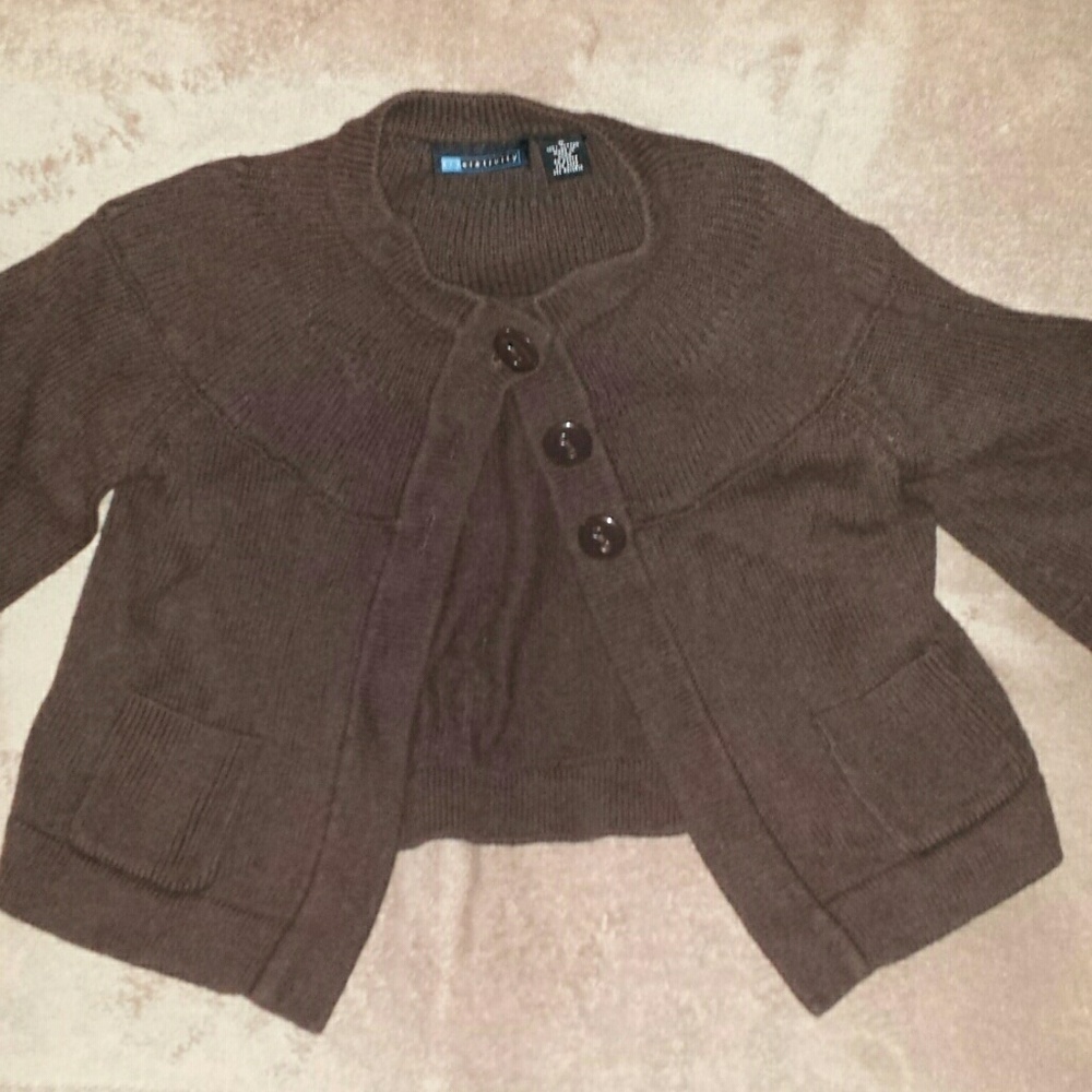 Brown sweater