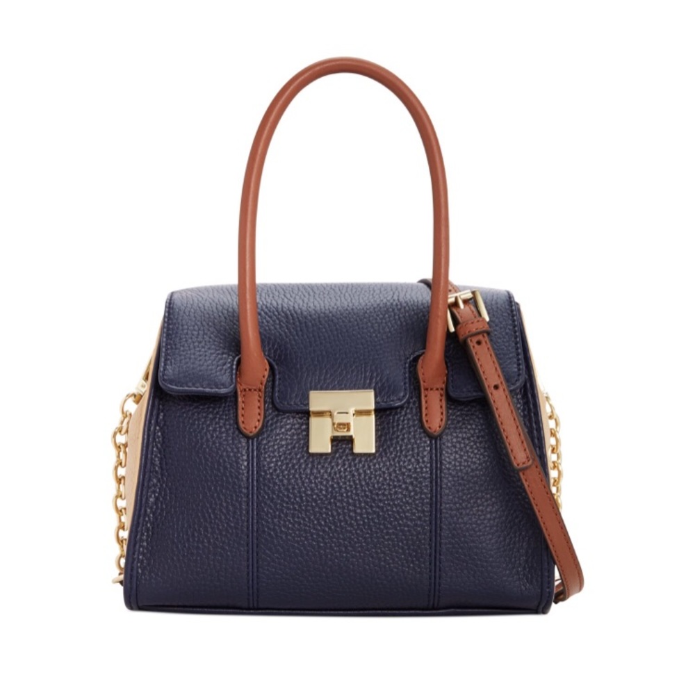 Tommy Hilfiger Convertible Top Handle Bag in Blue