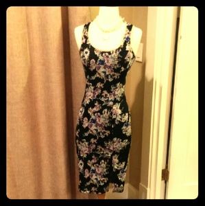 Beautiful lovely flowered spring dress.