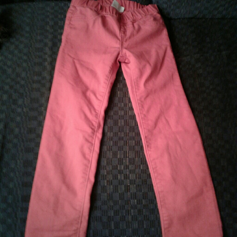 Girls Pants Salmon Color