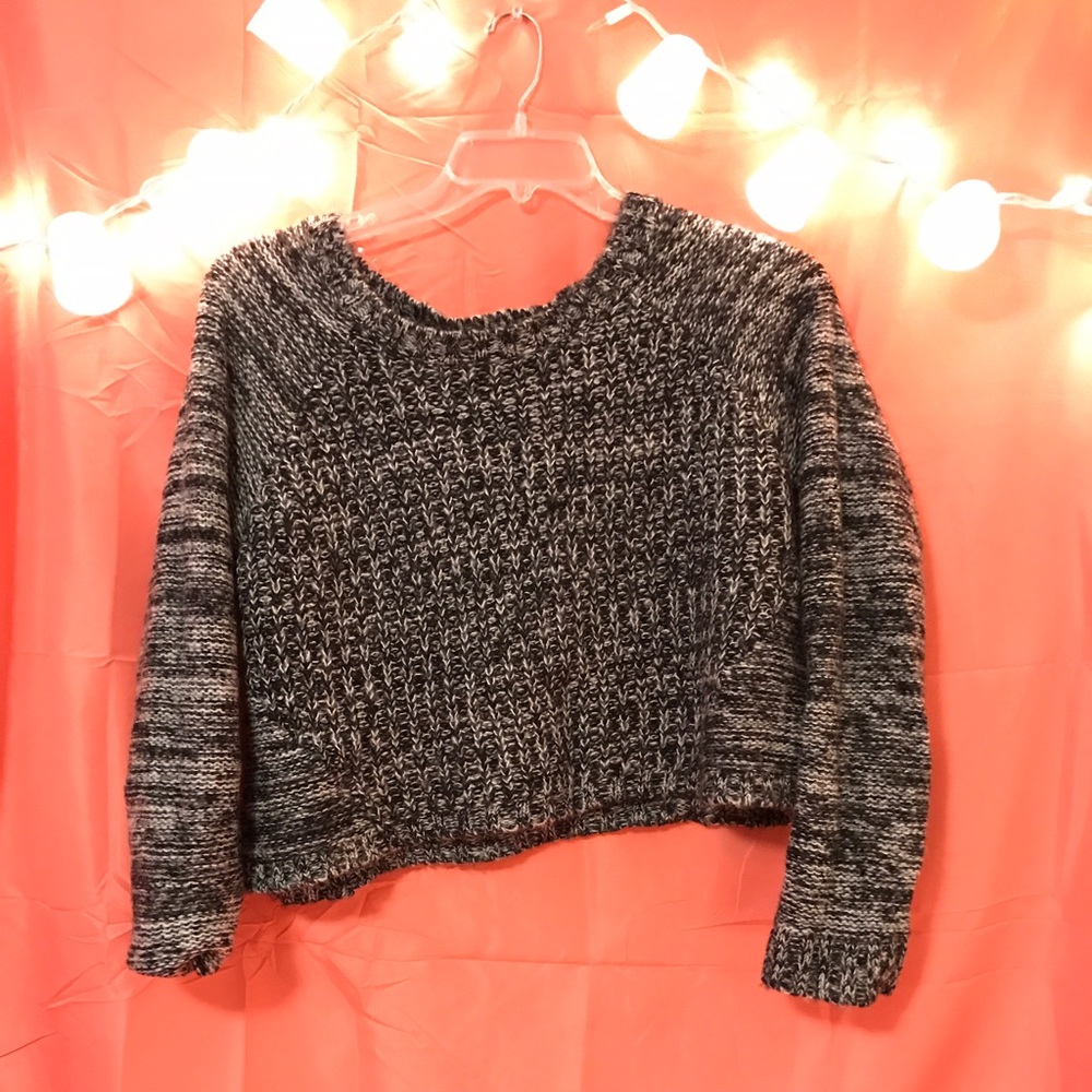 Crop sweater