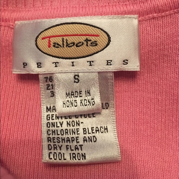 Talbots pink sweater - Picture 2 of 3