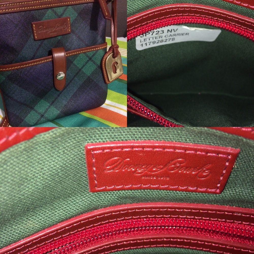 ✨Tartan Authentic Dooney & Bourke cross body✨