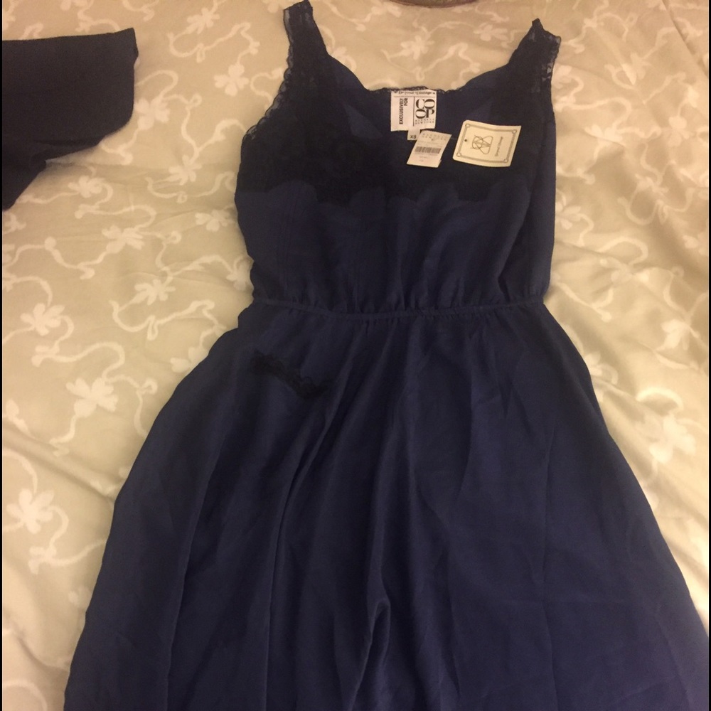 Barney's CO-OP Lace Detail Dress