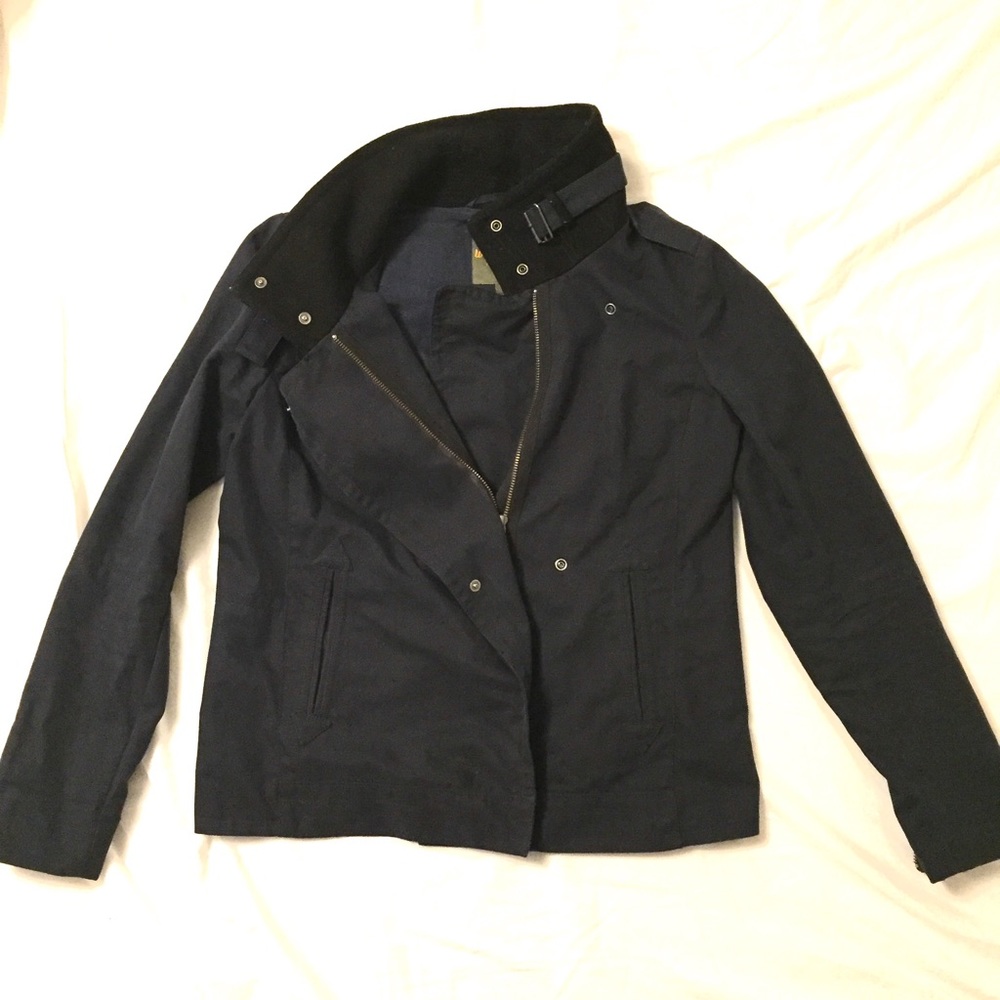 Madewell Wearmaster Navy Field Jacket