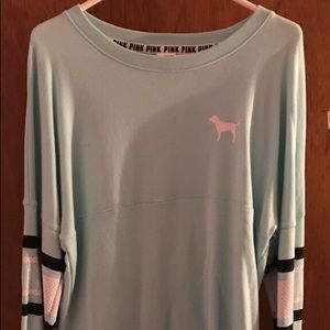 PINK long sleeve crew