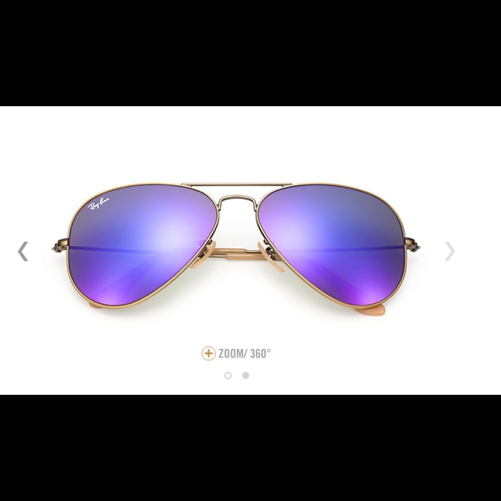 Brand New in case Ray Ban mirrored Aviators