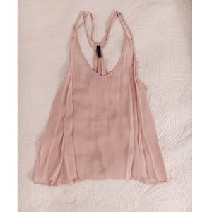 Aritzia Talula Koto Blouse Darling/Blush