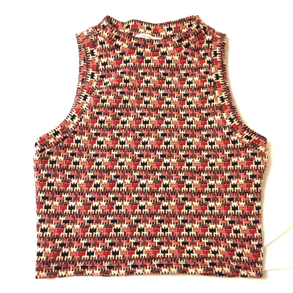 Zara knit crop top