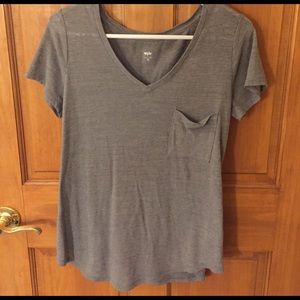Gray Pocket T-Shirt