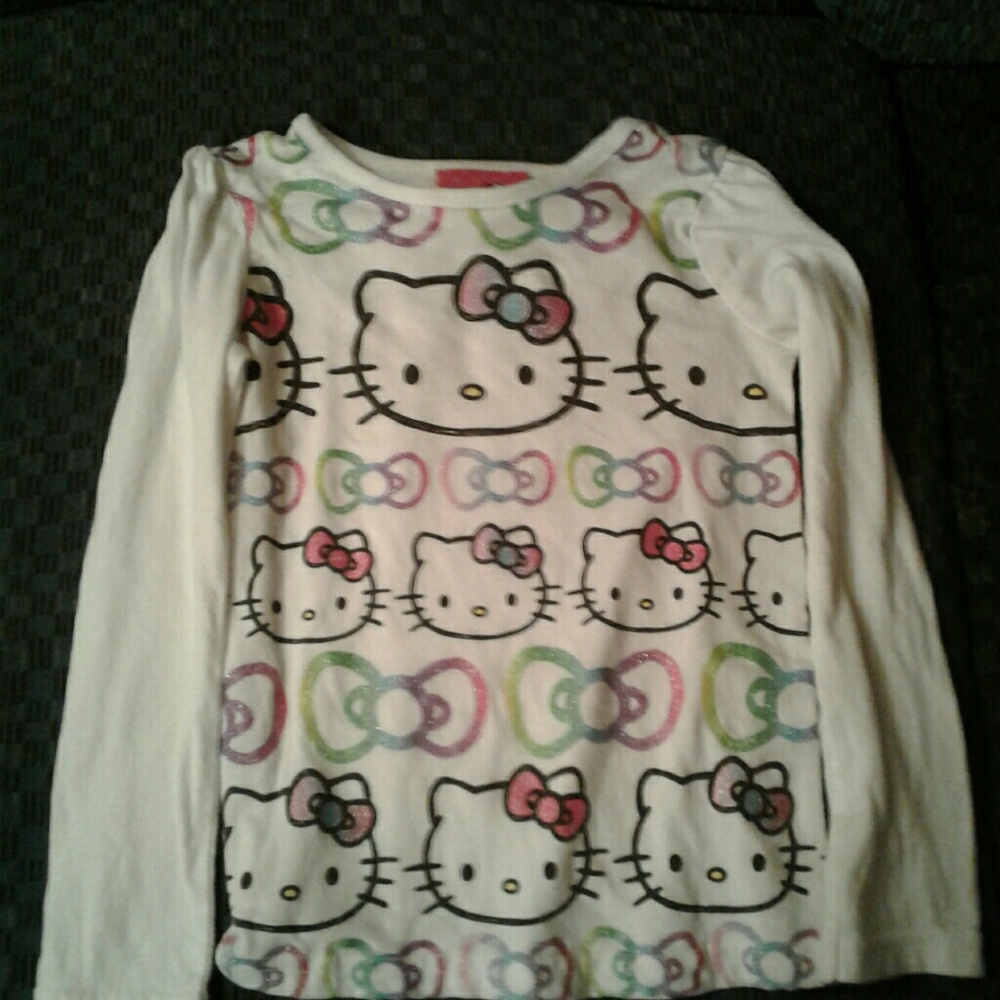 Girls Hello Kitty Long Sleeve T-shirt