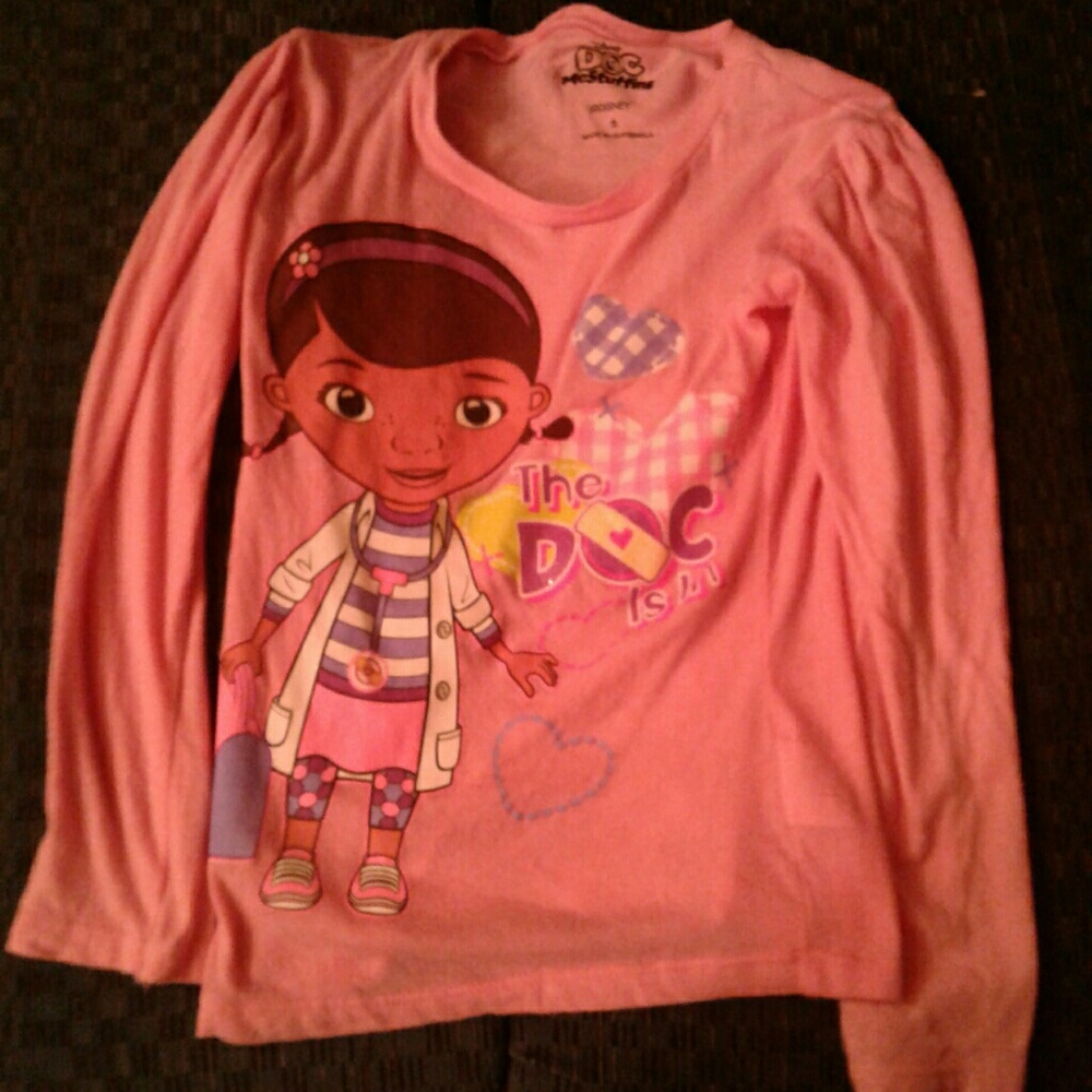 Girls Doc Mcstuffins Long Sleeve T-shirt