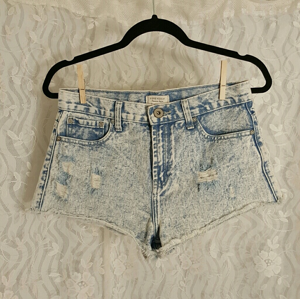 Forever 21 Premium Jean Shorts