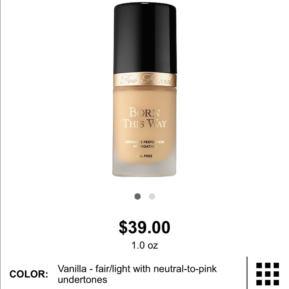 Too Faced Born This Way Foundation