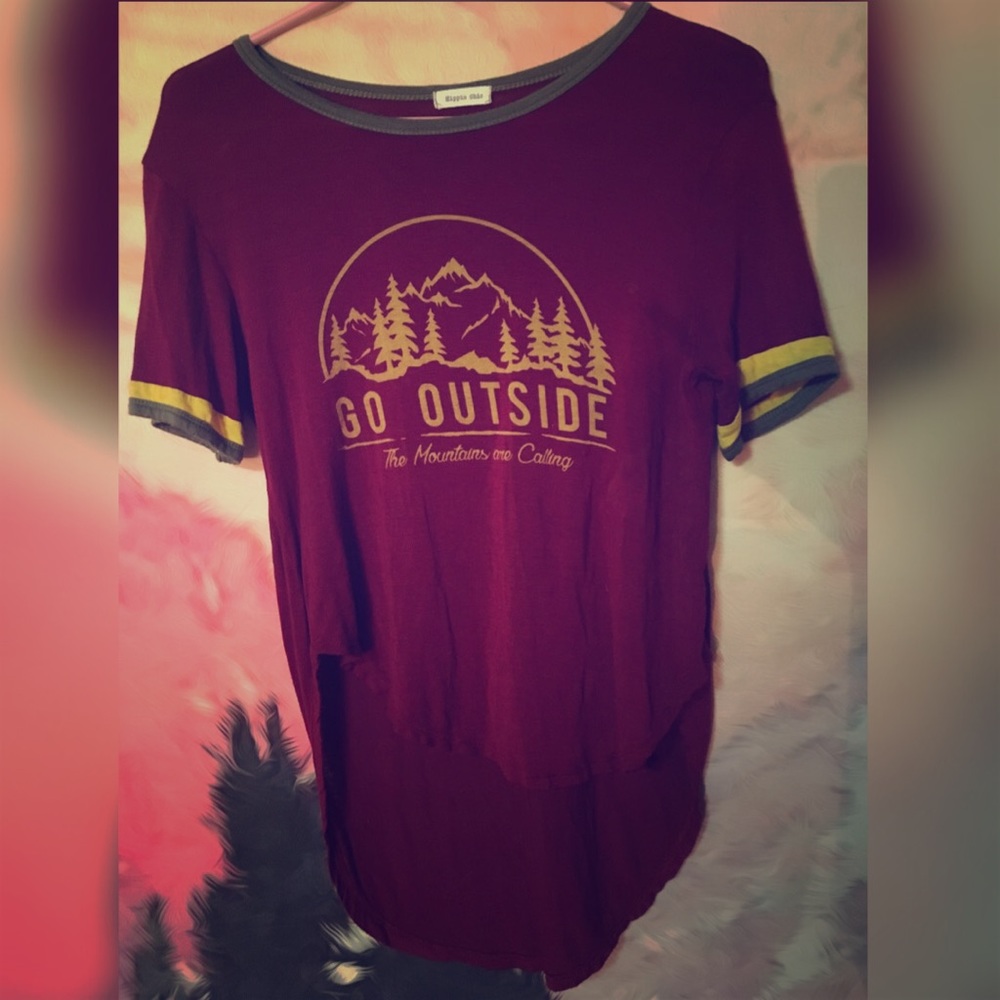 Hippie Chic Mountain Tshirt