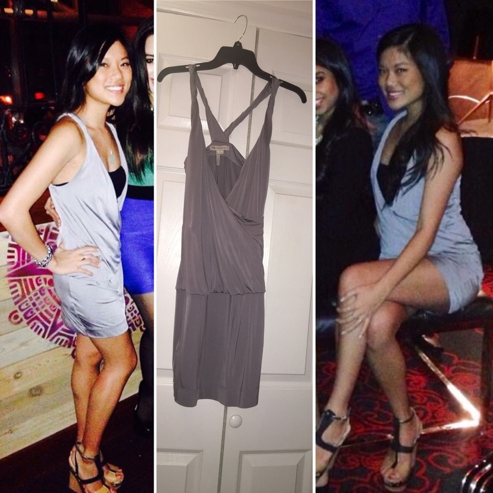 BCBG sexy silky dress