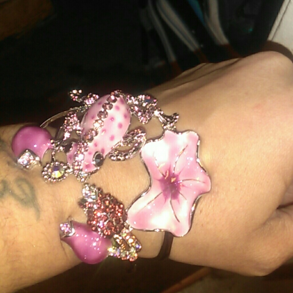 Crystal ??Frog?? Bangle- NWOT