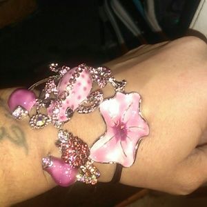 Crystal ??Frog?? Bangle- NWOT