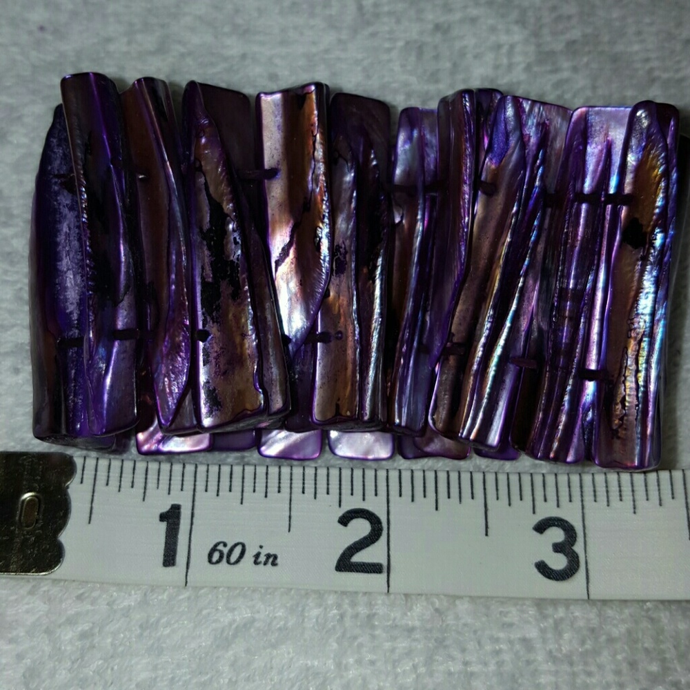 Purple bracelet