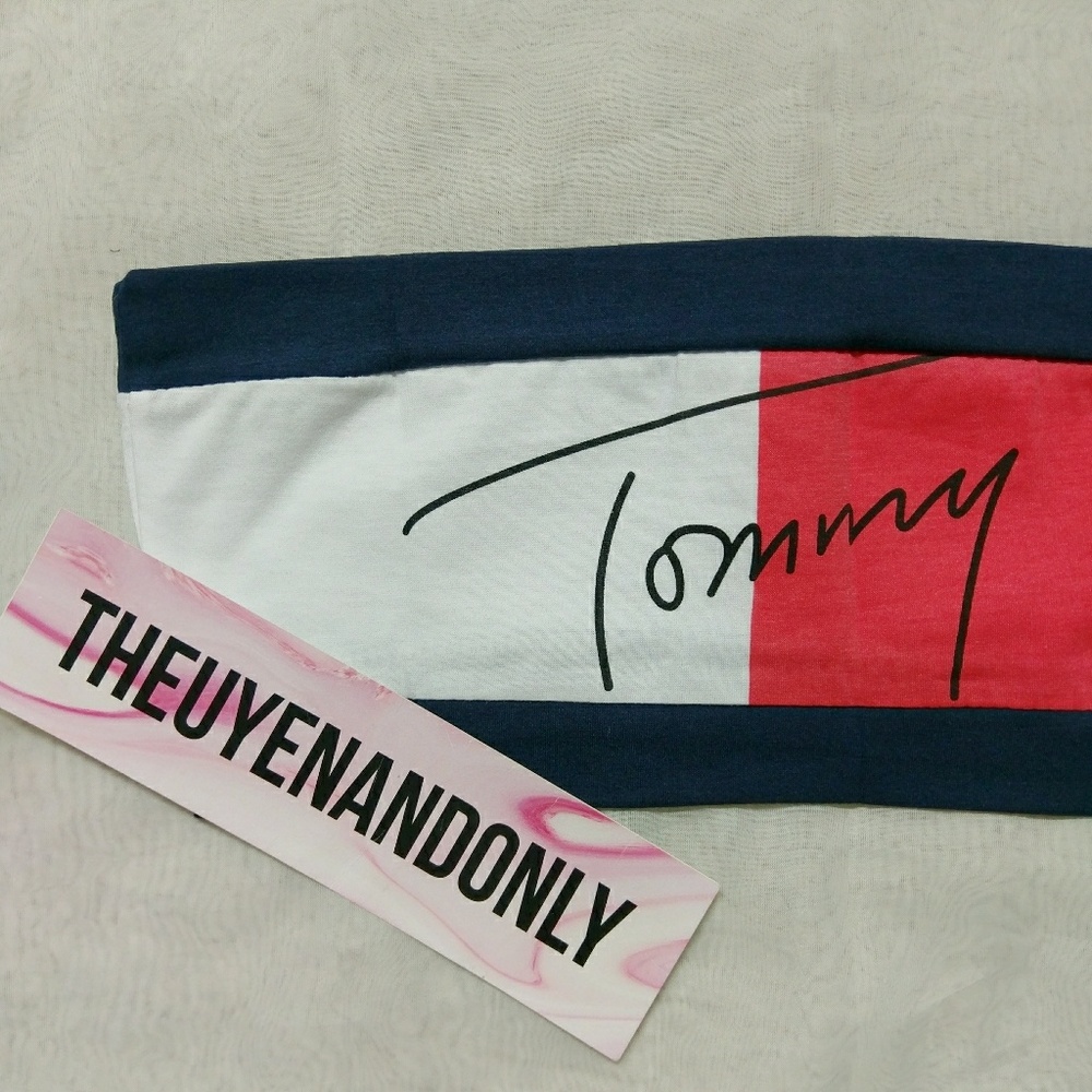 NWOT Tommy Bandeau Bralette Tube Top - Picture 3 of 6