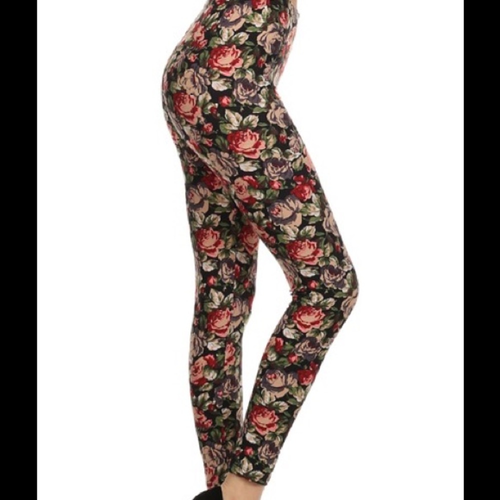 Just Me Leggings (Flower)