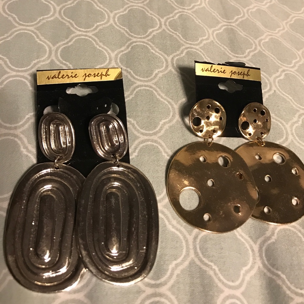 (2) Valerie Joseph earrings