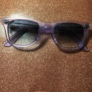 Ray Ban purple sunglasses