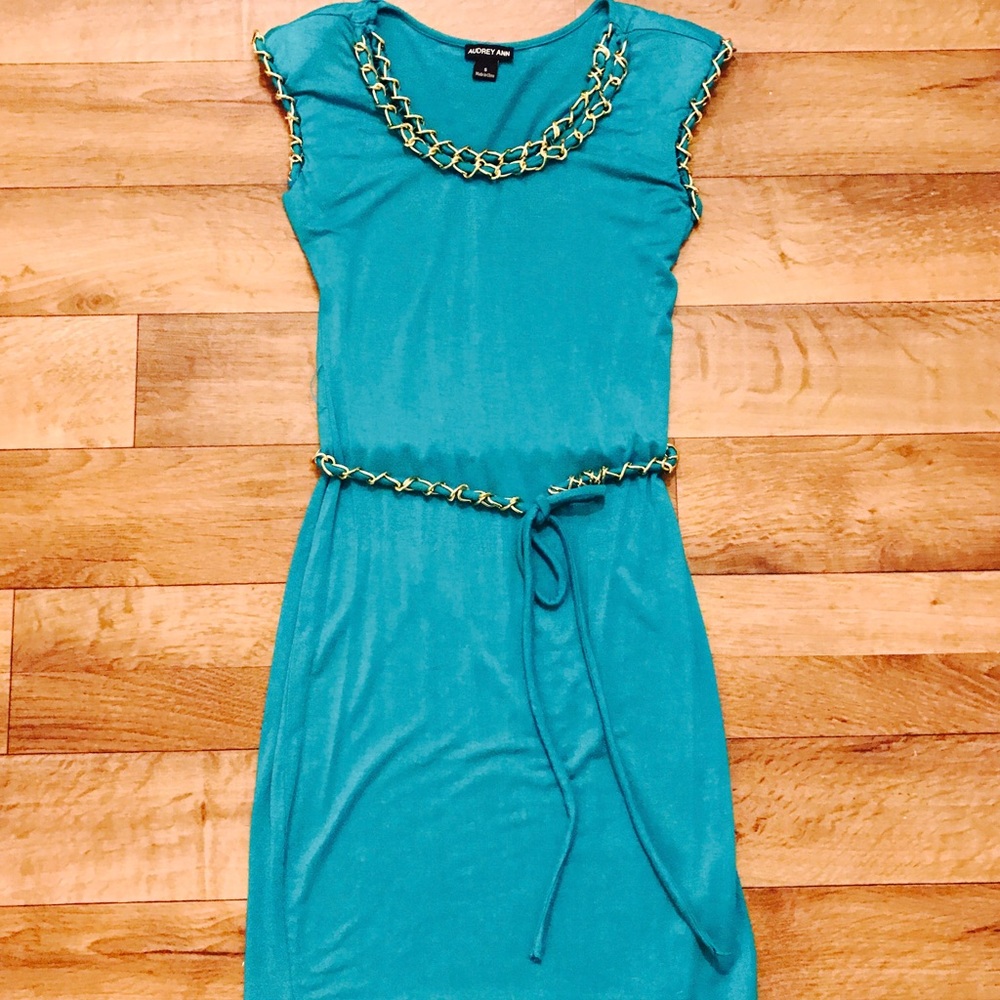 Turquoise lovely dress 👗