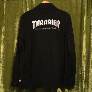 HUF X THRASHER CHORE JACKET!