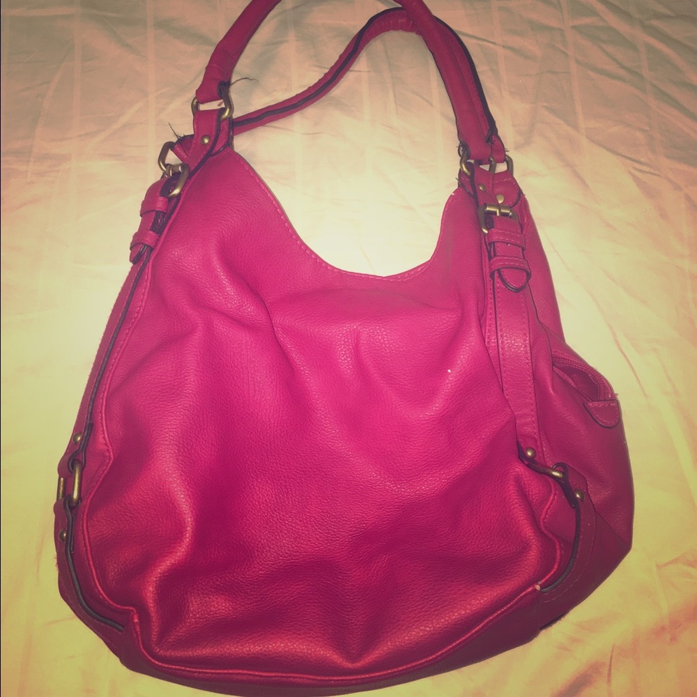 Merona Red Hobo Purse